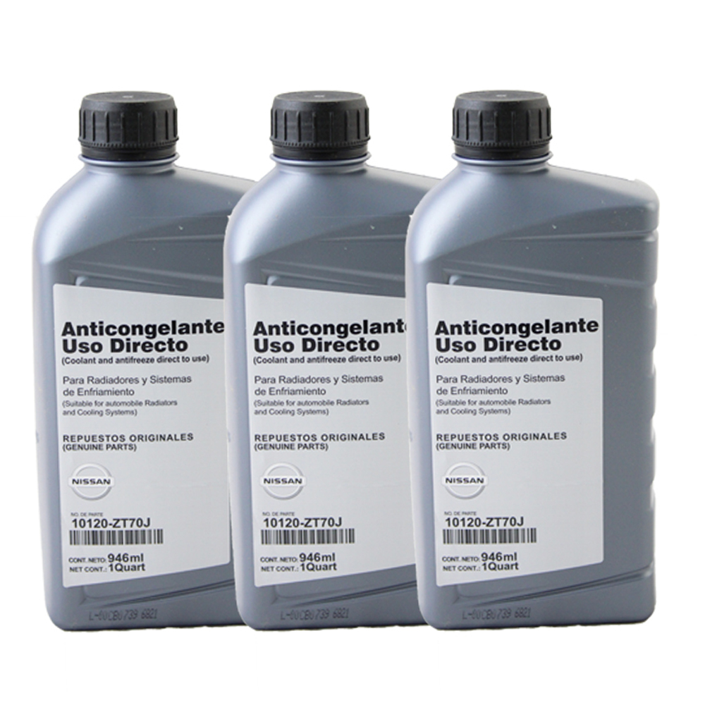 Anticongelante 1lt original Nissan x 8pz