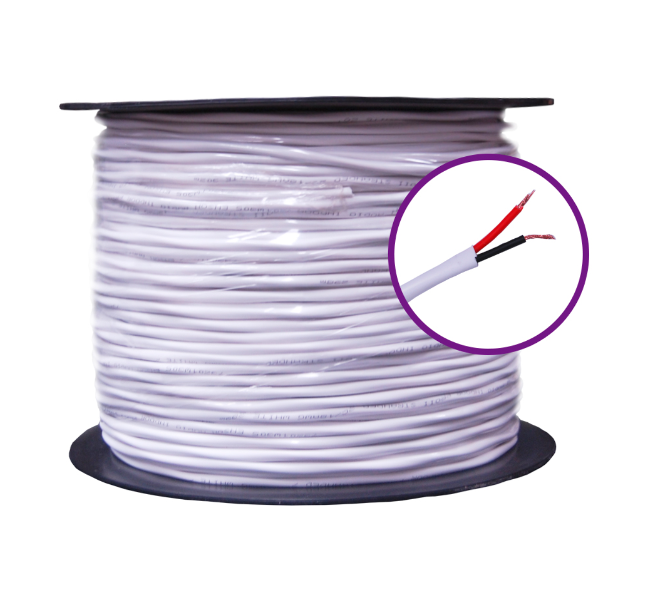 Cable Multifilar 2C/18 PRO-II 100% Cobre 2 Conductores rojo/negro sin blindar 73201W305 