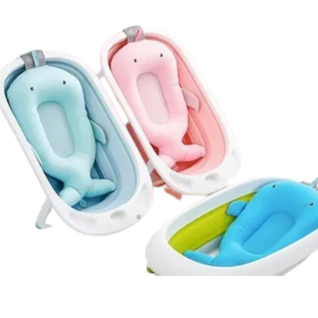 Cojín - ballena soporte de tina de bebé