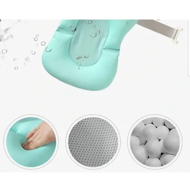 Cojín - ballena soporte de tina de bebé