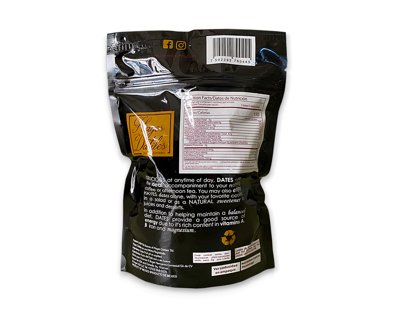 Dátiles Medjool Bolsa 500 gr