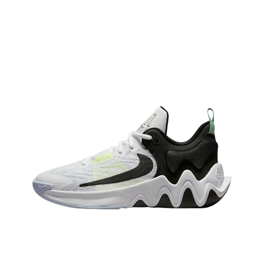 Tenis Nike Giannis 2 Blanco Negro de Niños Original