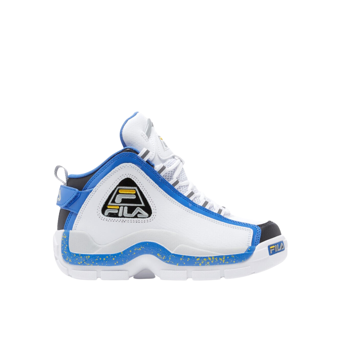 Tenis Fila Grant Hill 2 Blanco Azul de Niños Original