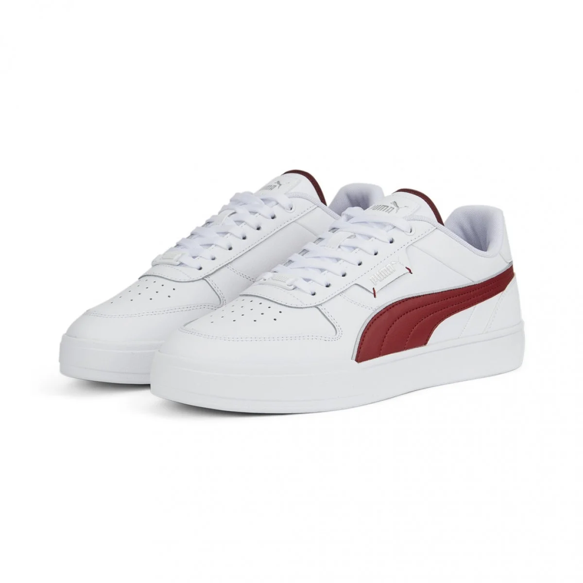 Tenis Puma Caven Dime Blanco Vino de Caballero Original