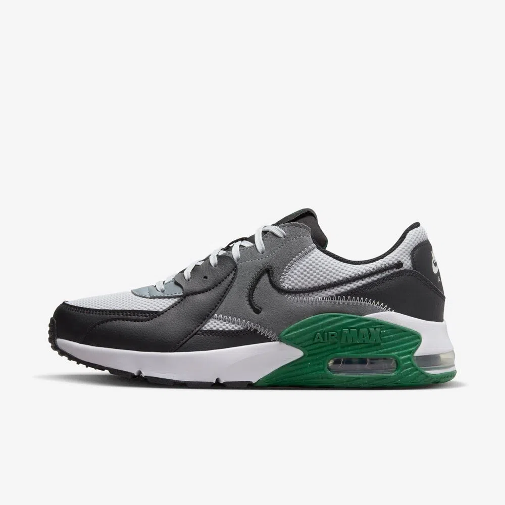 Tenis Nike Air Max Excee Gris Negro Verde de Caballero Original