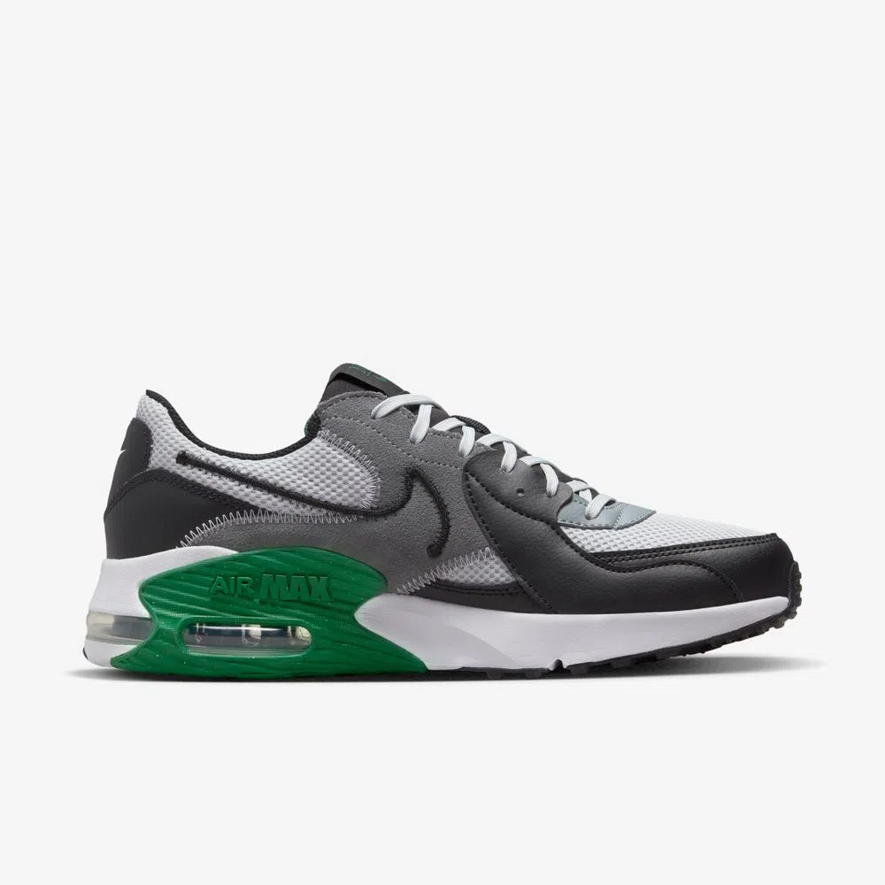 Tenis Nike Air Max Excee Gris Negro Verde de Caballero Original