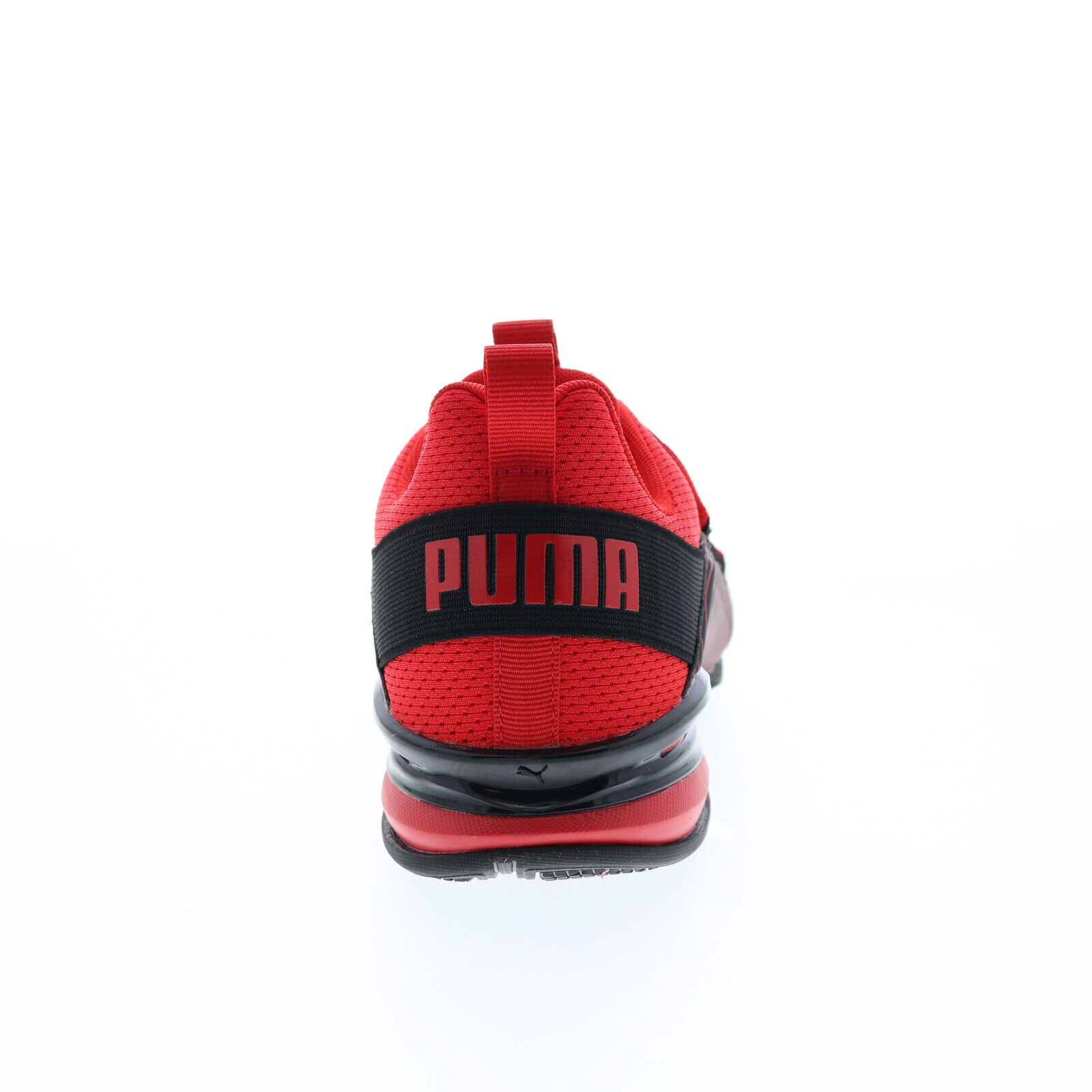 Tenis Puma Axelion Stripe Rojo Negro de Niños Original