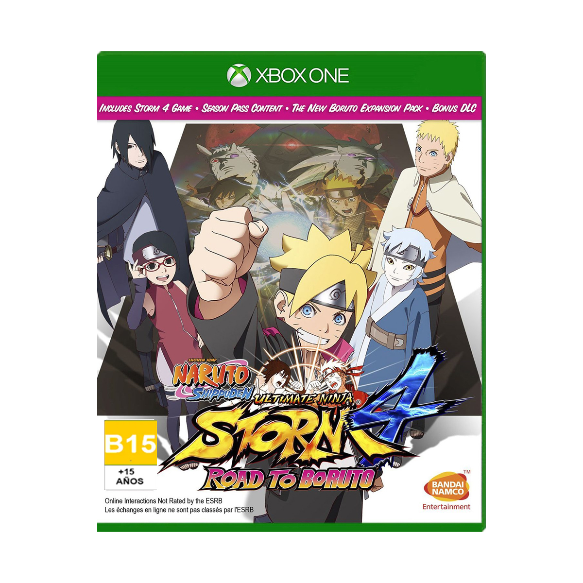 Xbox One Juego Naruto Shippuden Ultimate Ninja Storm 4 Road to Boruto