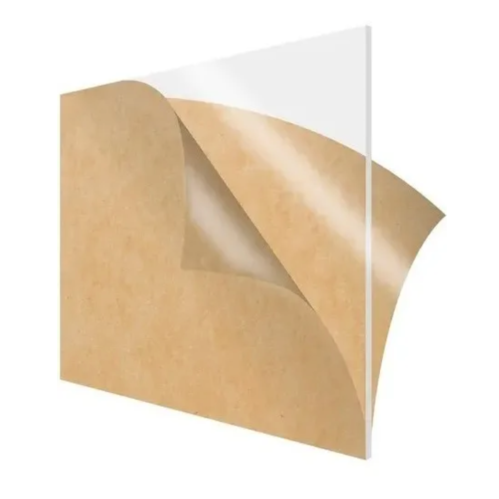 1pz Lamina De Acrílico Transparente 30cmx30cm 3mm Art10500