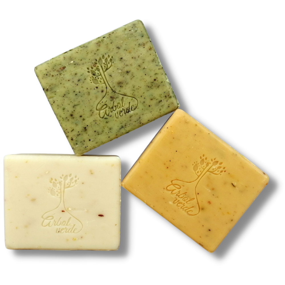 3 Pack Jabón Artesanal Corporal Cuidado Natural Vegano