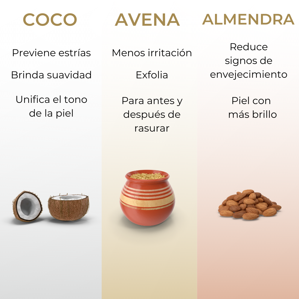 3 Pack Jabón Artesanal Corporal Cuidado Natural Vegano