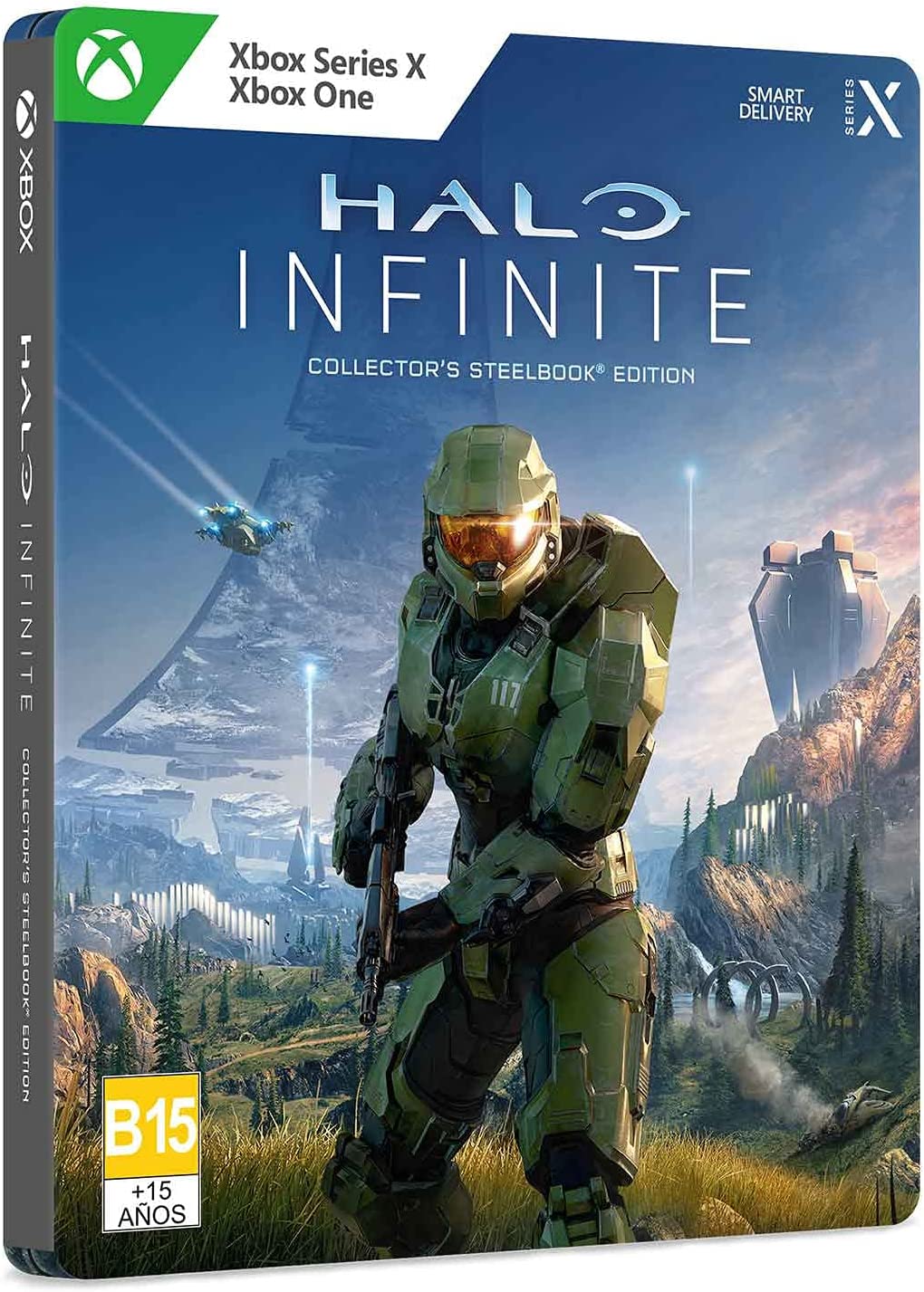 Halo Infinite Edicion Steelbook Coleccionista Compatible Xbox One/X