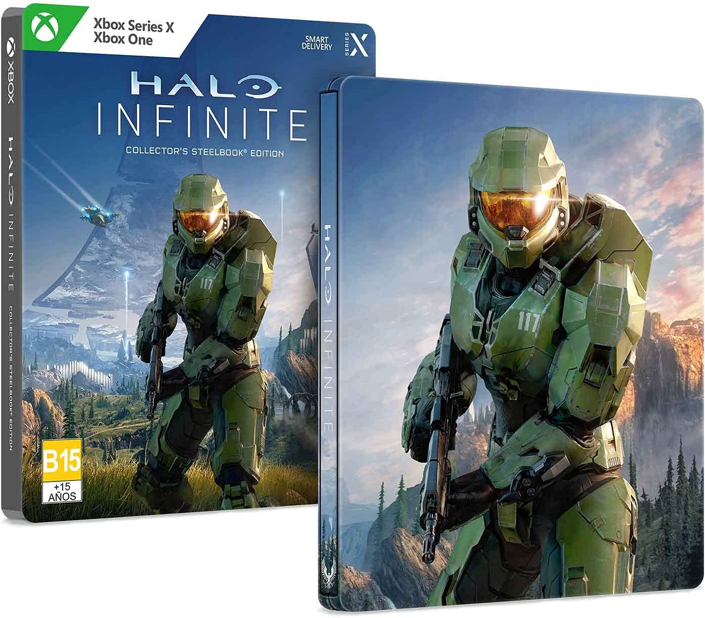 Halo Infinite Edicion Steelbook Coleccionista Compatible Xbox One/X
