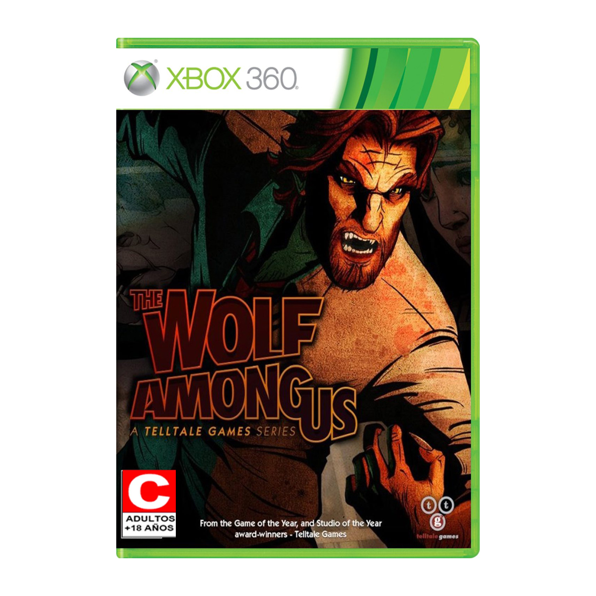 The Wolf Among Us Compatible Xbox 360