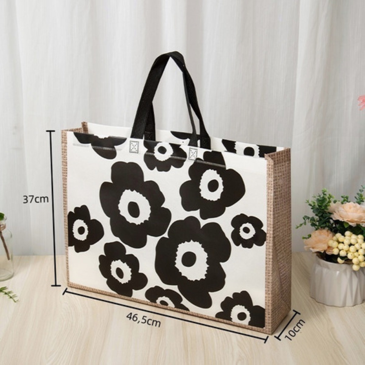 Bolsa Ecológica Reutilizable 6 Piezas Patron de Cuadros