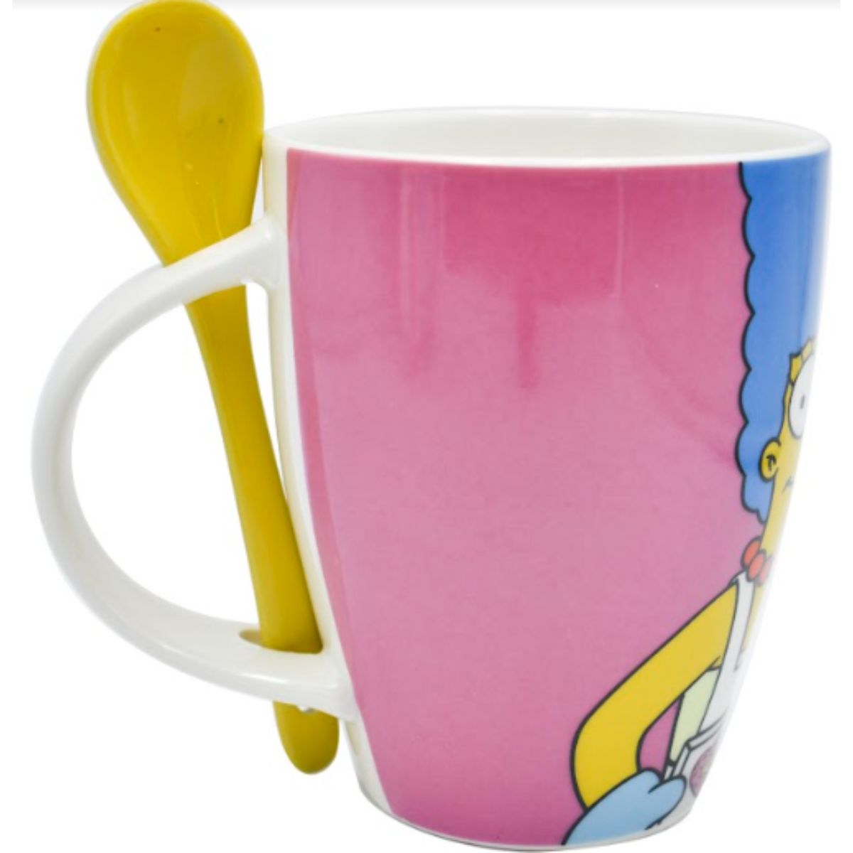 Fun Kids 1738-205 Set Tazas Cerámica Simpsons Homero & Marge con cuchara 310ml