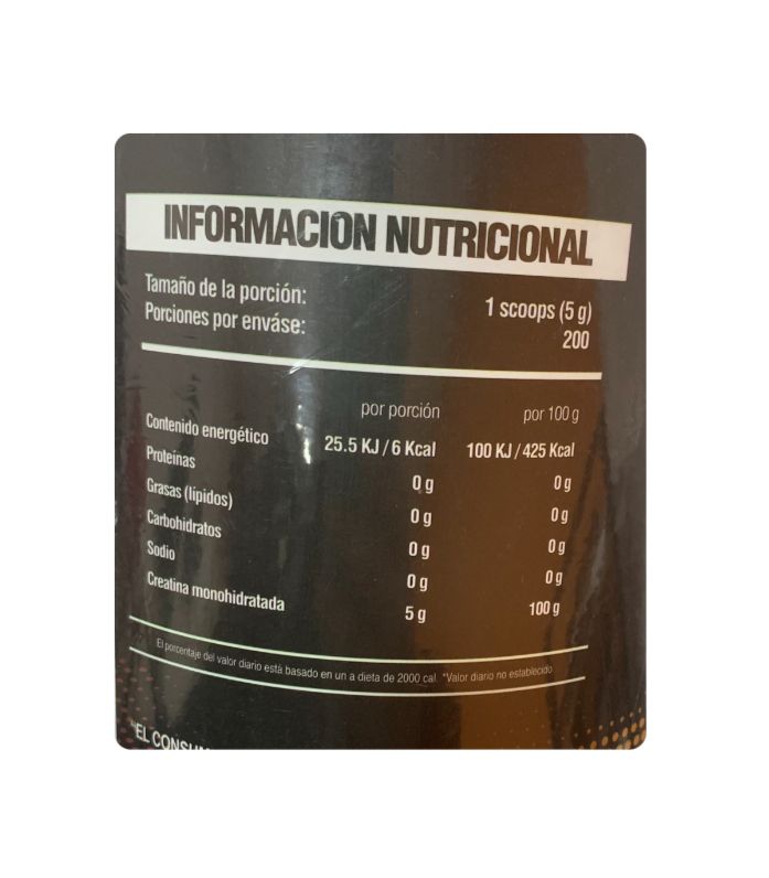 Creatina Madness (200 serv) sabor naranja