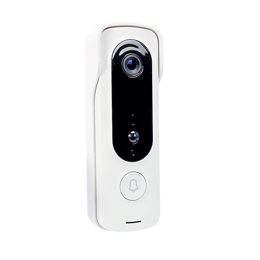 Timbre Interfon Videoportero Inteligente IOT con 1080p Conexion WiFi Seguridad WPS Envia Video y Audio a tu Telefono mediante su App Incluye Sensor de Movimiento Vision Nocturna Alarma Antirrobo y Almacenamiento en la Nube / Master / IOT-VIDEODOORBELL