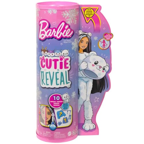 Muñeca Barbie Cutie Reveal Copo De Nieve Mattel