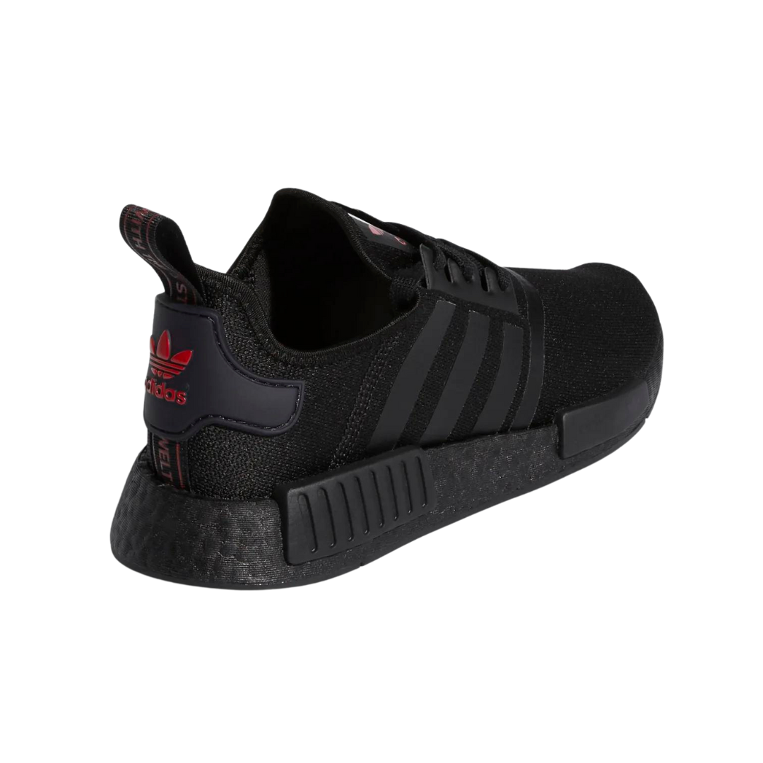 Tenis Deportivos Adidas NMD R1 Negros con Rojo para Dama 5 MX 8 US