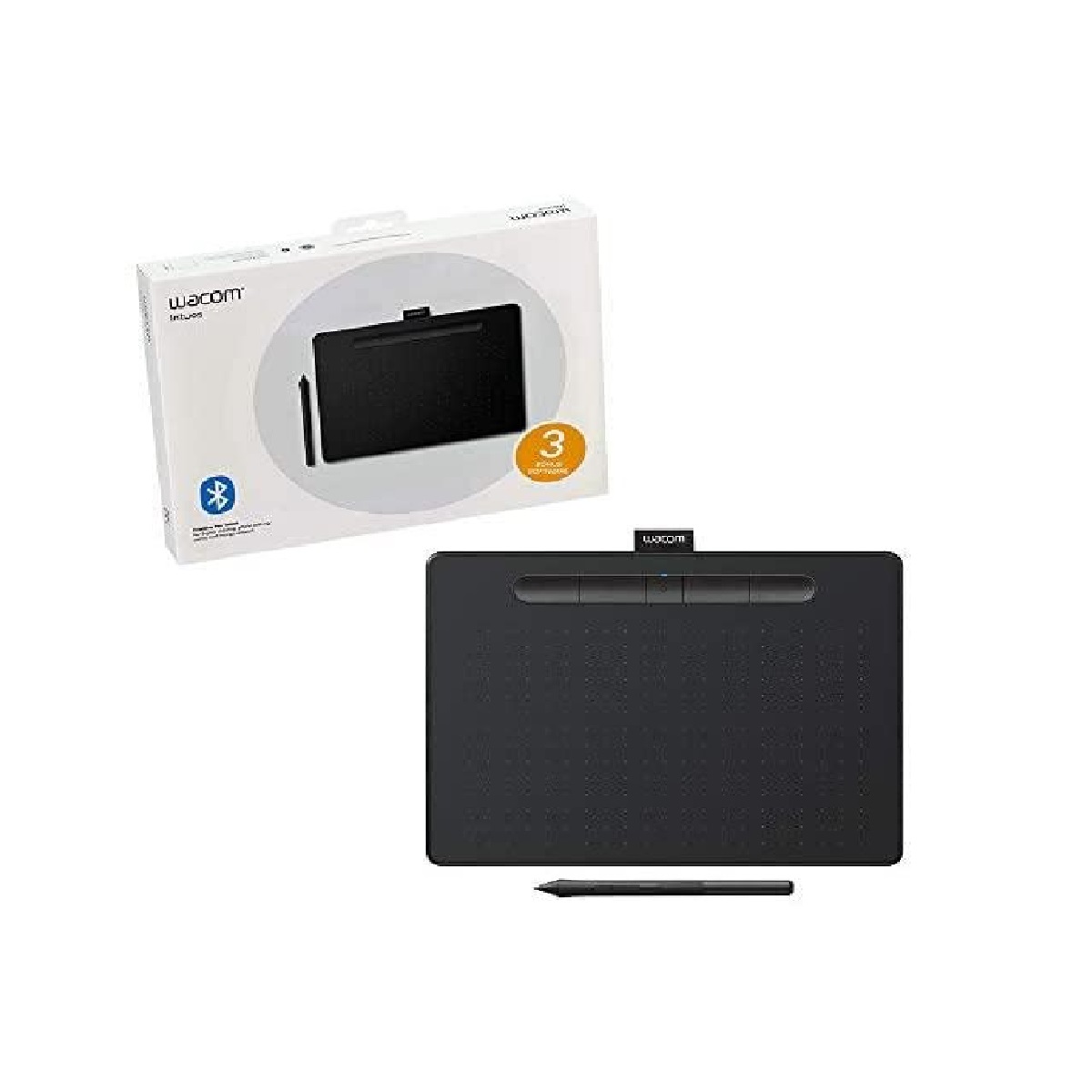 Tableta Gráfica Wacom Intuos S 7", 152 x 95mm, USB, Negro