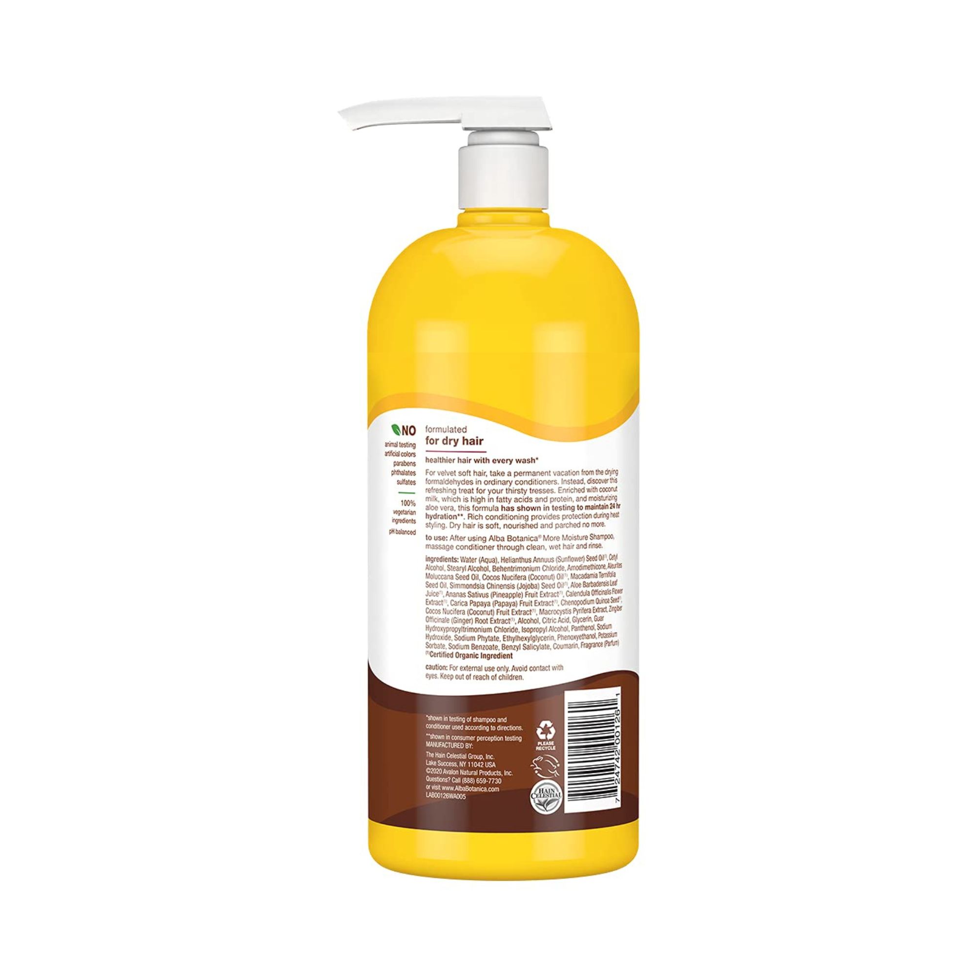 Acondicionador Leche De Coco Alba Botánica 907g