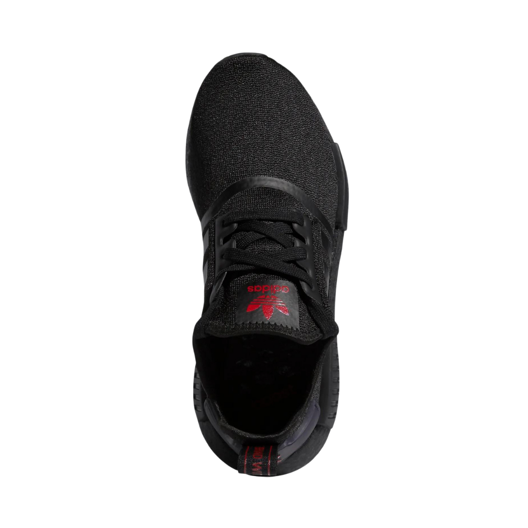 Tenis Deportivos Adidas NMD_R1 Negros con Rojo para Dama 5.5 MX 8 1/2 US