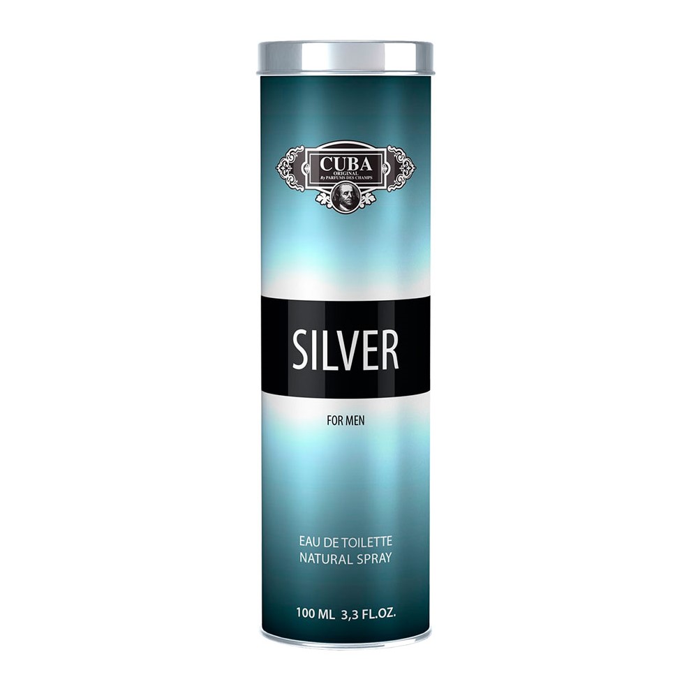 Perfume  Cuba Silver Agua de tocador 100 ml hombre