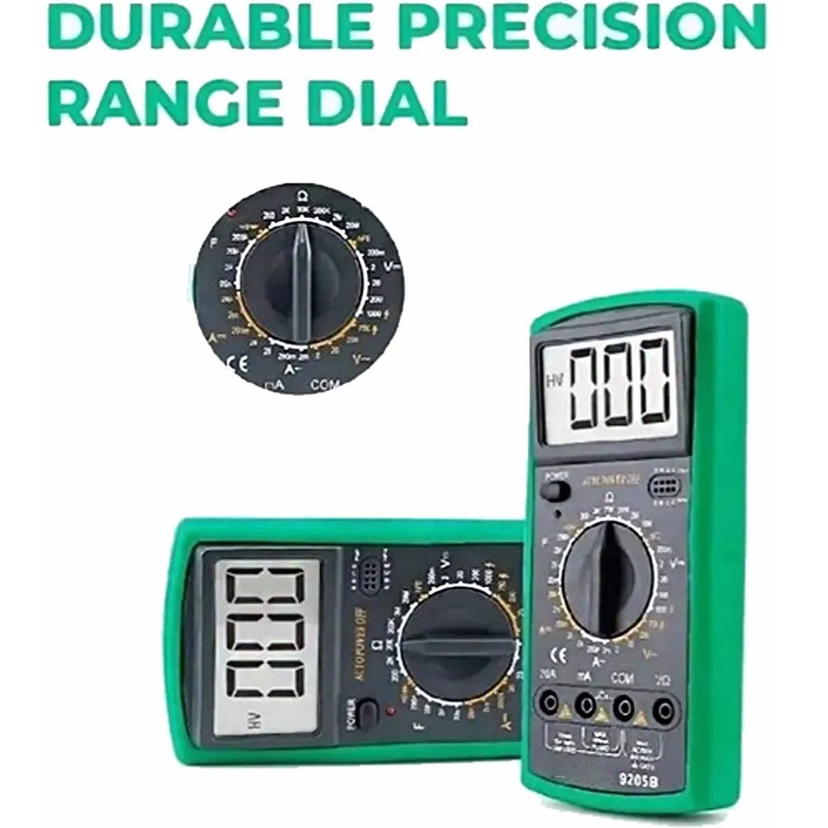 Multímetro Digital Profesional  Bk 9205 B 20amps