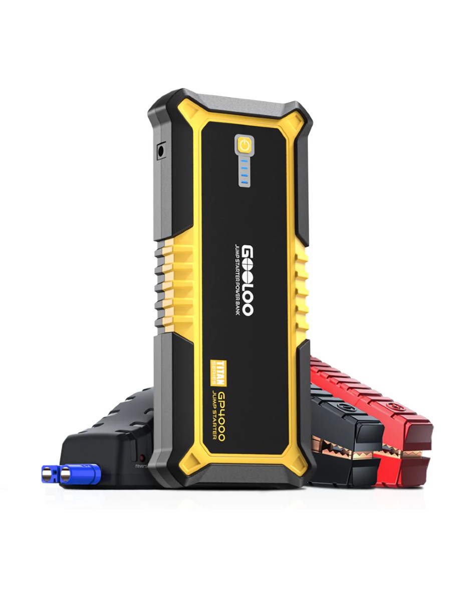 GOOLOO GP4000 Arrancador de baterías de Litio 12V 4000A