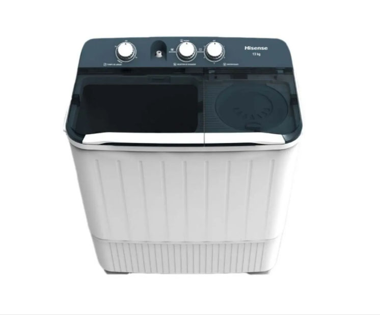 Lavadora De 2 Tinas Hisense De 13kg Lava Y Centrifuga Nueva