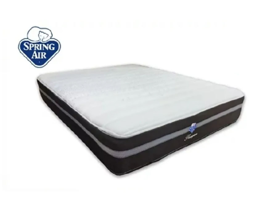 Colchon Spring Air King Size Hampton Resortes Independiente