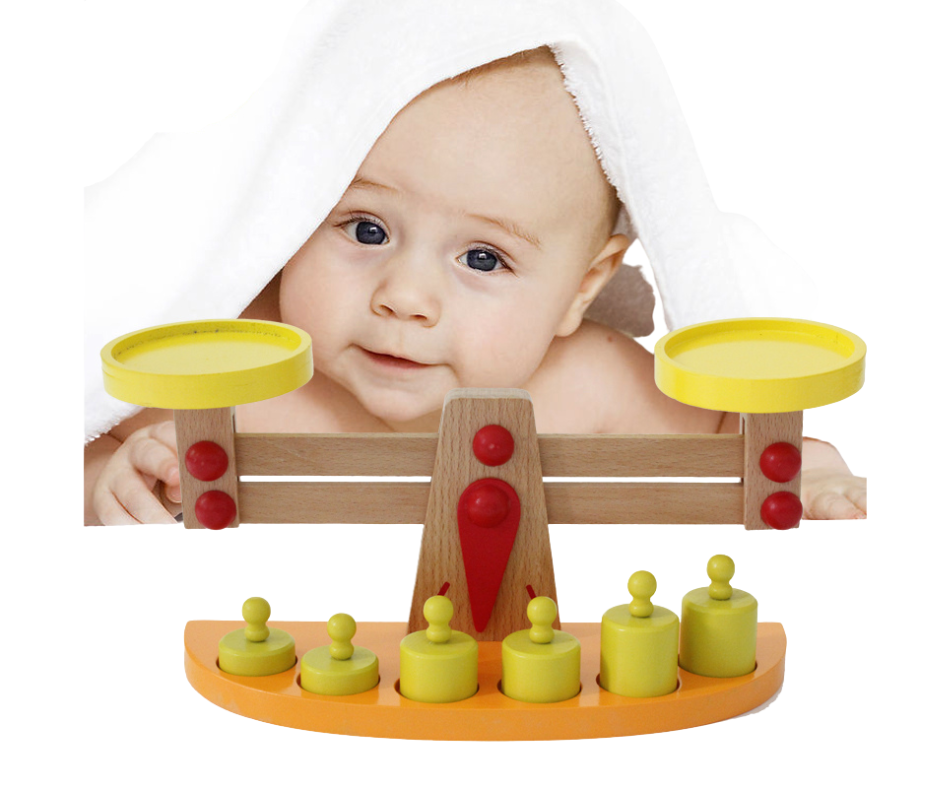 Juego Montessori Balanza Para Niños Y Niñas Desarrolla Habil