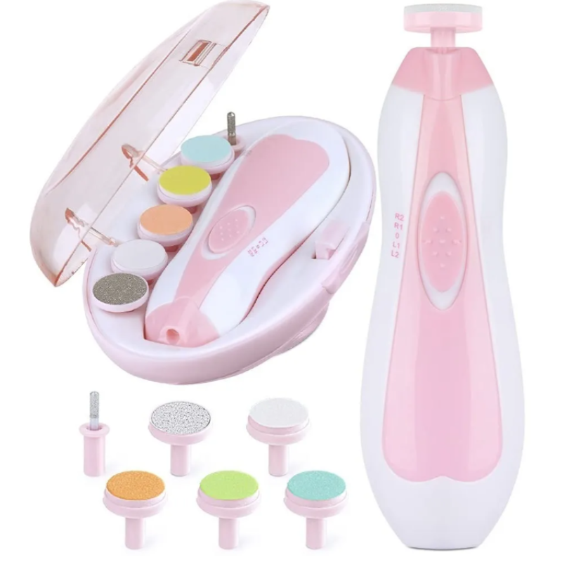 Kit De Cortaúñas Eléctrico Para Bebé.