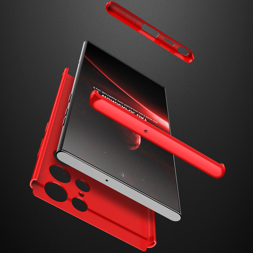 Funda uso Rudo Samsung Galaxy S22 ULTRA Rojo 