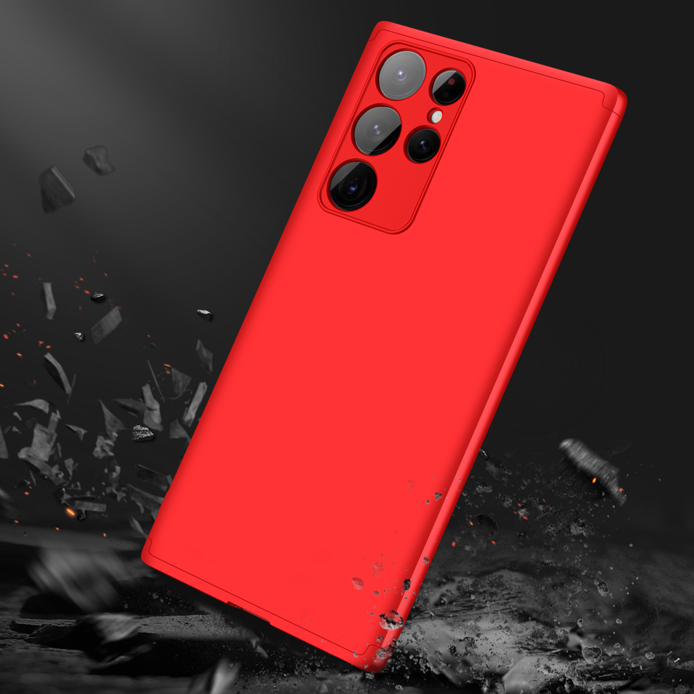 Funda uso Rudo Samsung Galaxy S22 ULTRA Rojo 