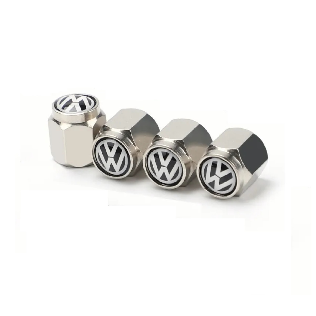 Kit Tapones Para Valvula Llanta Aire Volkswagen Antirrobo 4 Pzas