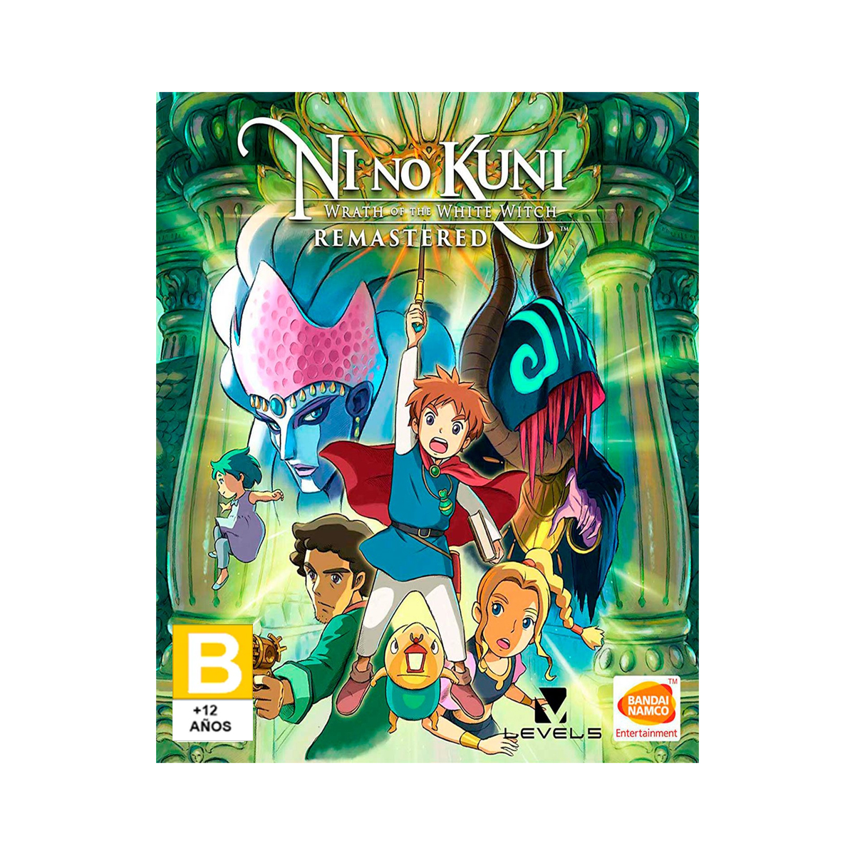 Ni No Kuni Wrath Of The White Witch Remastered Compatible PS4