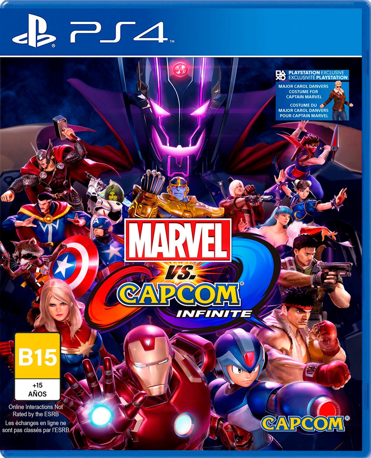 PS4 Juego Marvel vs Capcom Infinite