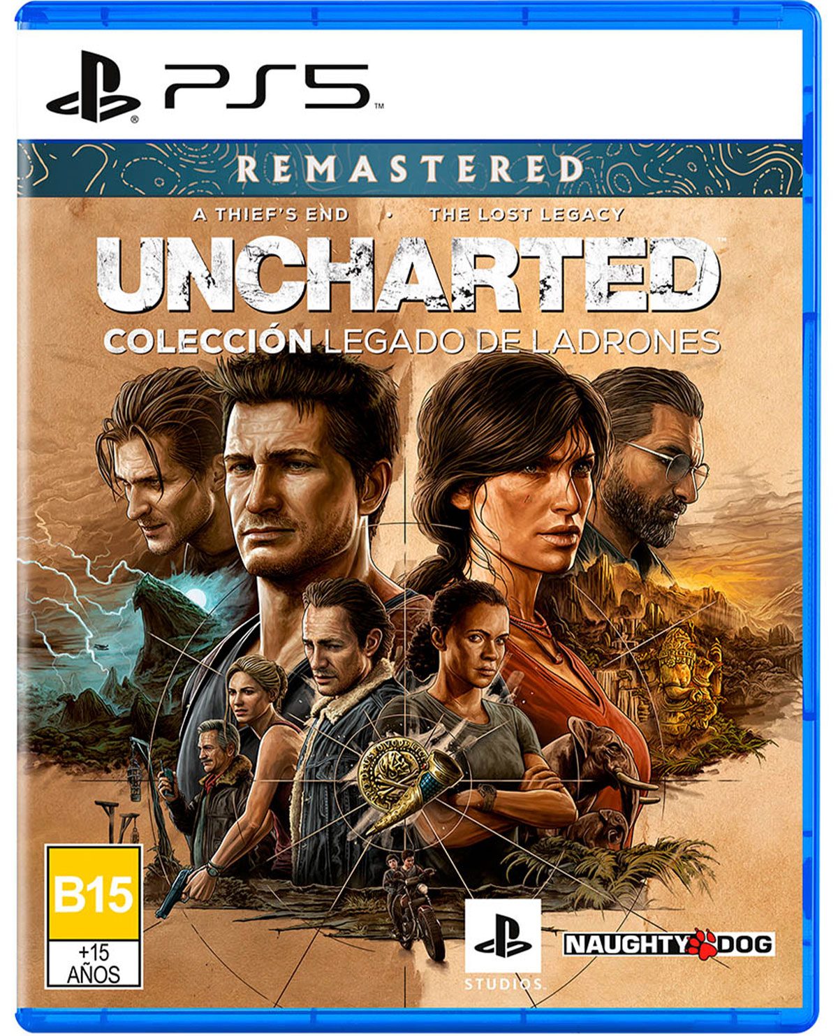 Uncharted Legacy Of Thieves Collection Compatible PS5