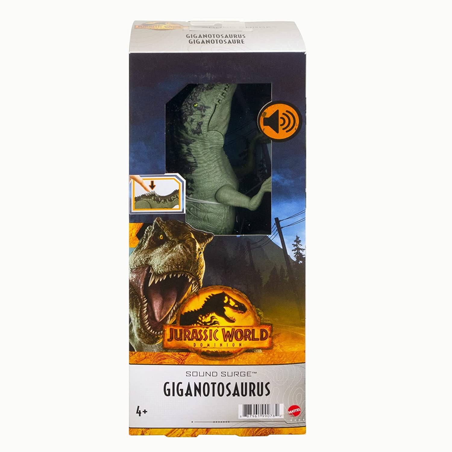 Jurassic World Giganotosaurus  12  pul. con sonido