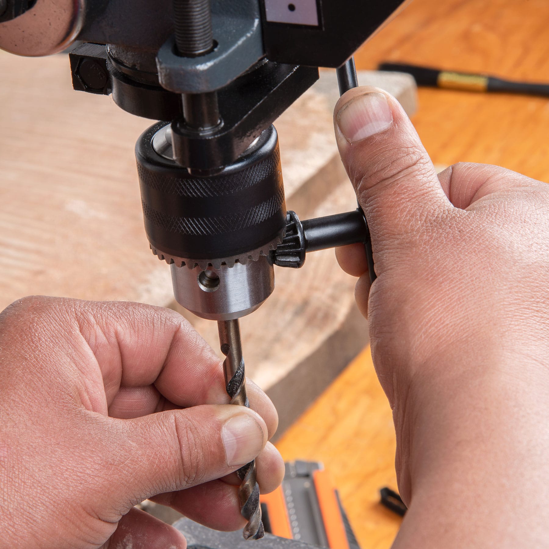 Taladro Banco De Piso 8" Perforaciones Verticales 1/2