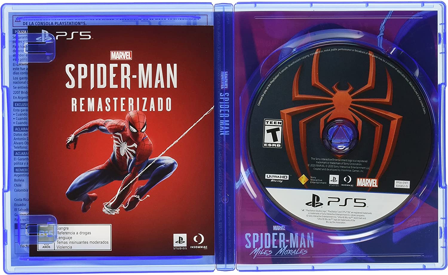 PS5 Juego Spiderman Miles Morales