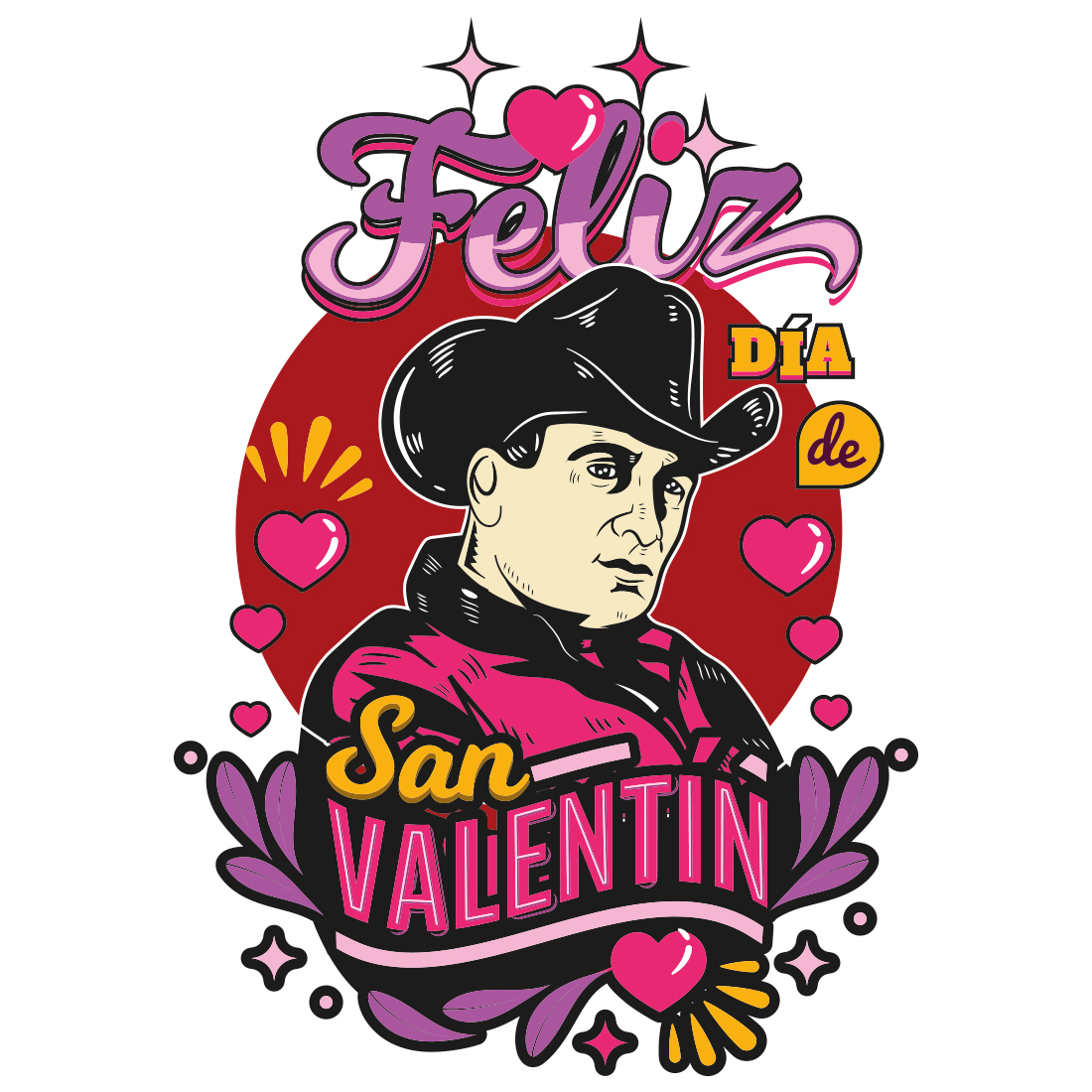 AxoloTee Playera Dama - Feliz San Valentín