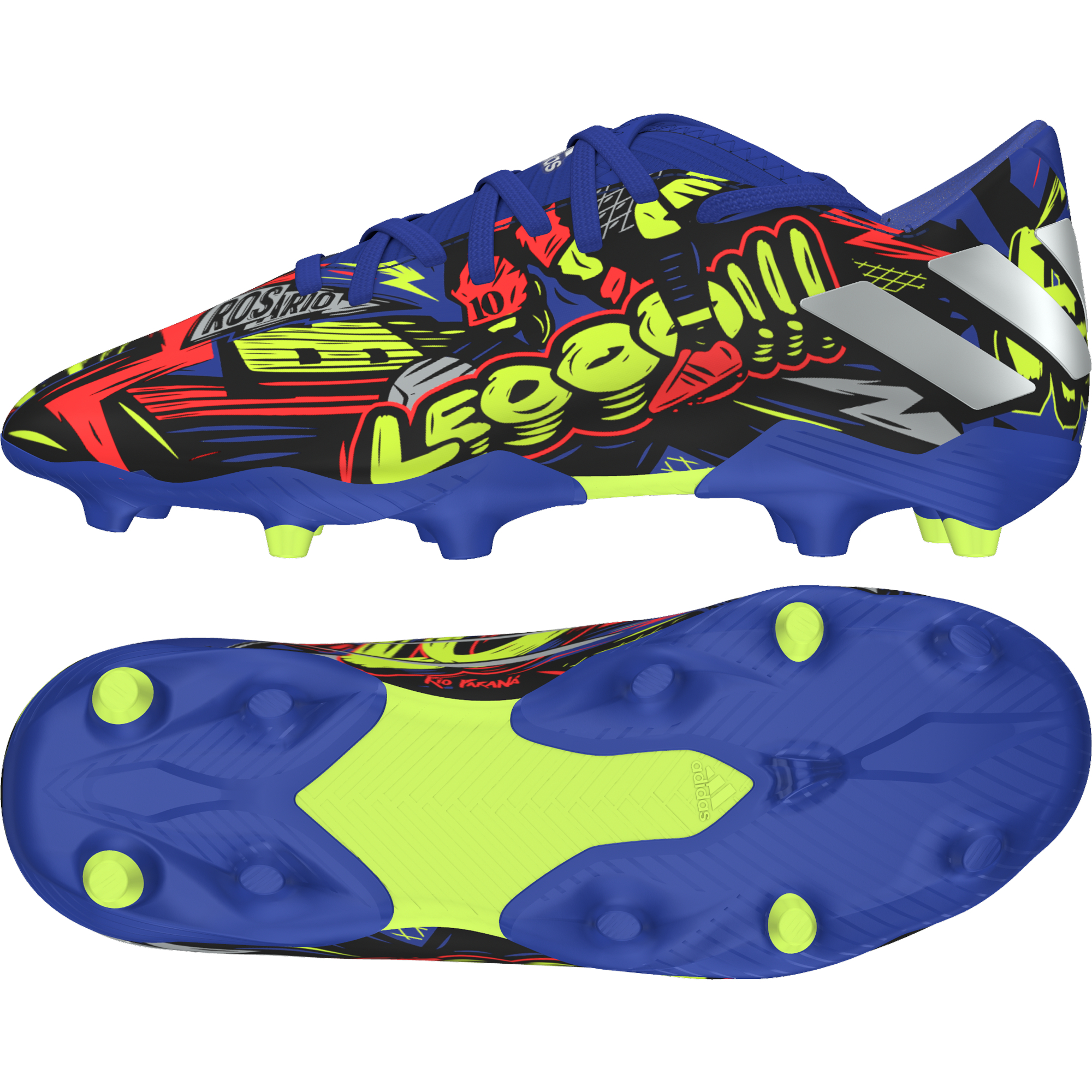 Zapatos de Futbol Adidas Nemeziz Messi 19.3 FG J niños EH0599