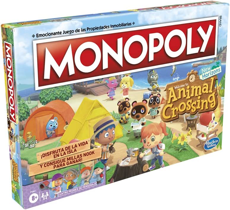 Monopoly  Edición Animal Crossing En Español Hasbro Gaming