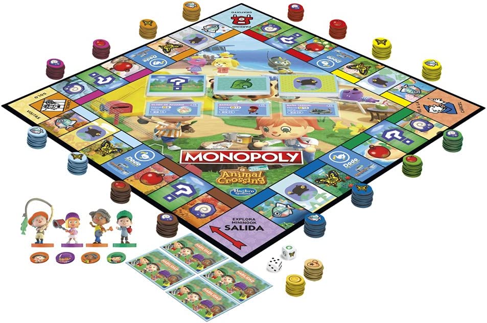Monopoly  Edición Animal Crossing En Español Hasbro Gaming