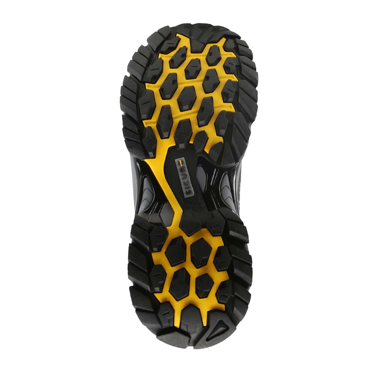 Bota De Seguridad Sicuro Forte SF88 Negro Amarillo Caballero