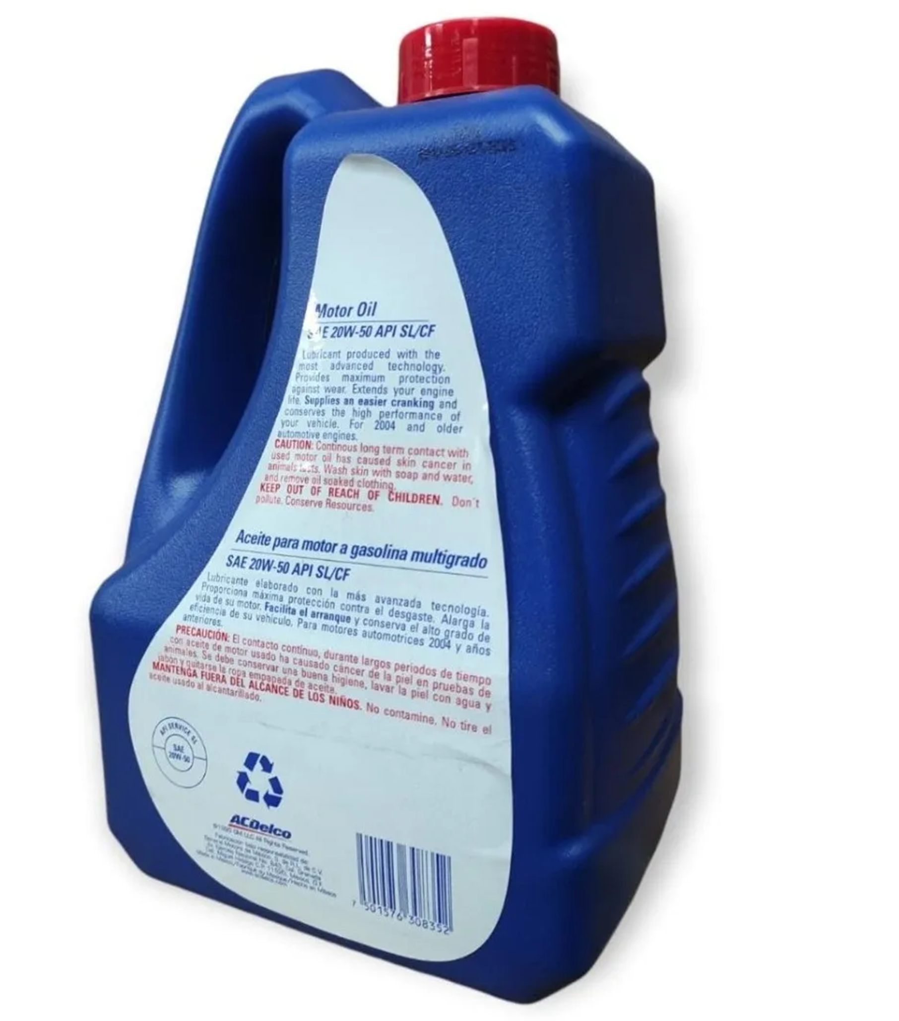 Aceite ACDelco Multigrado 20w50 5L