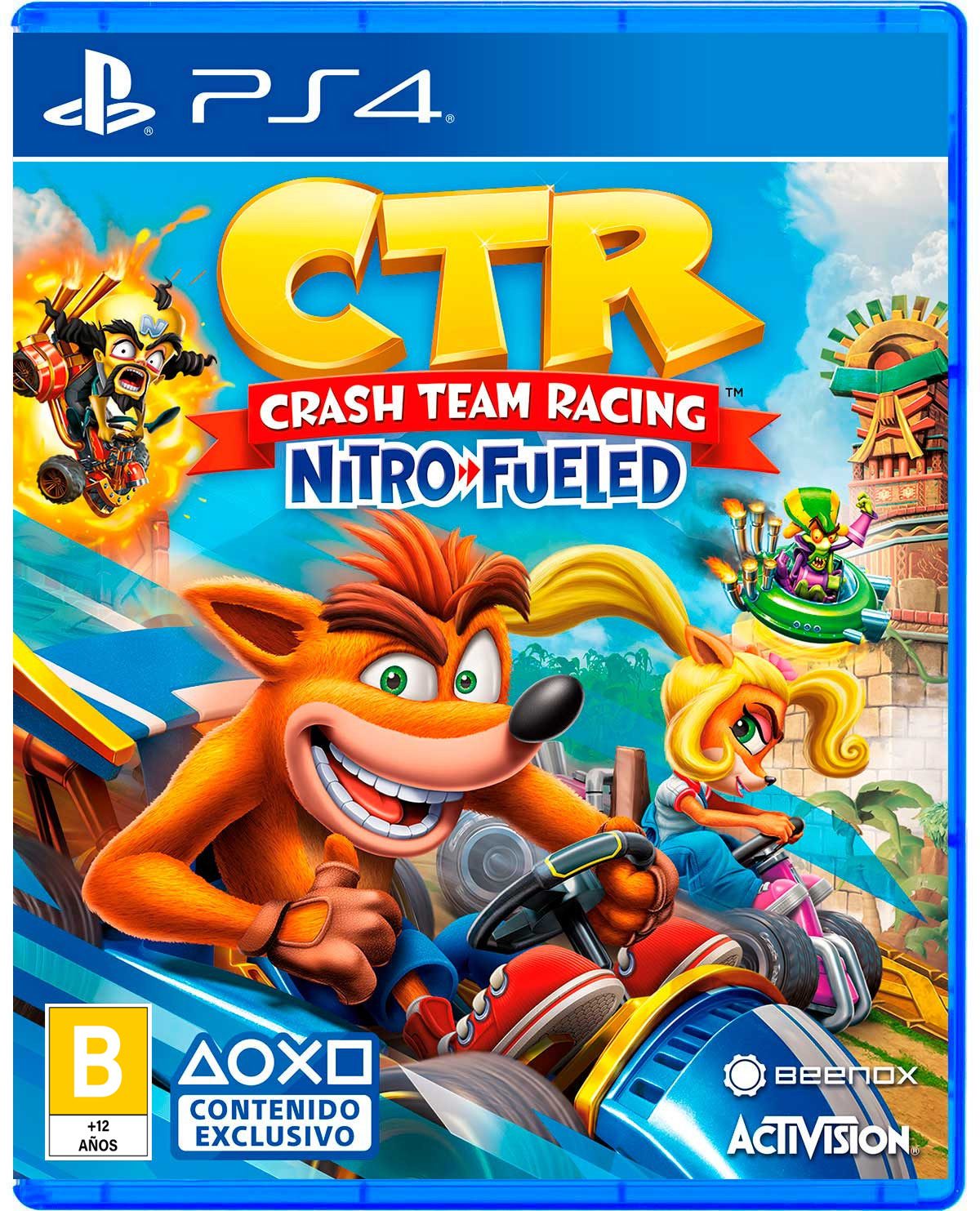 PS4 Juego Crash Team Racing Nitro Fueled